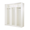 Bedford 3 Door Sliding Robe Frame 1717mm - White - Bunnings Australia