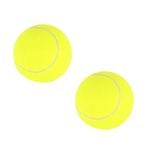2PK Razoo Tennis Ball Jumbo 24.5cm Fun Outdoor Toy Yellow 3+