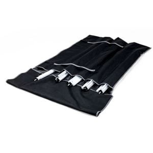 Anti Flap Kit Storage Bag Black 6 Pocket for AFK & Caravan Curved Awning Rafters