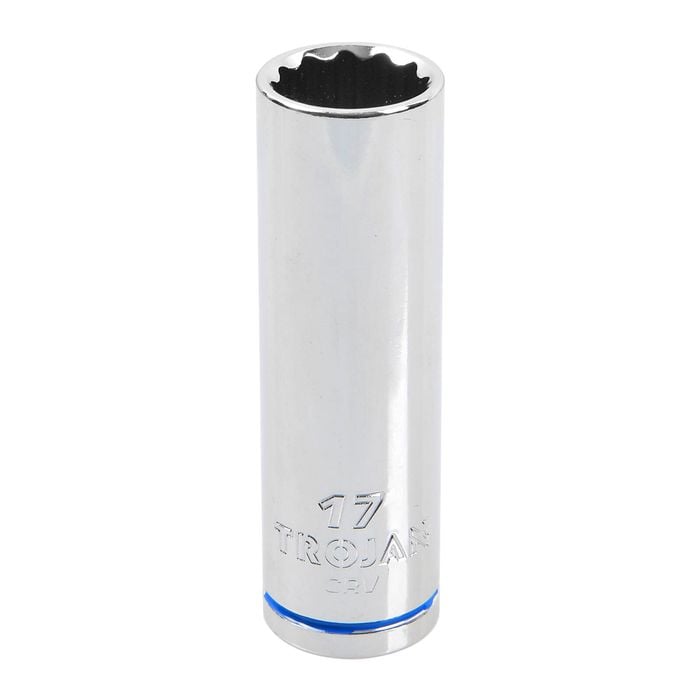 Trojan 17mm 1/2" Drive Deep Loose Socket