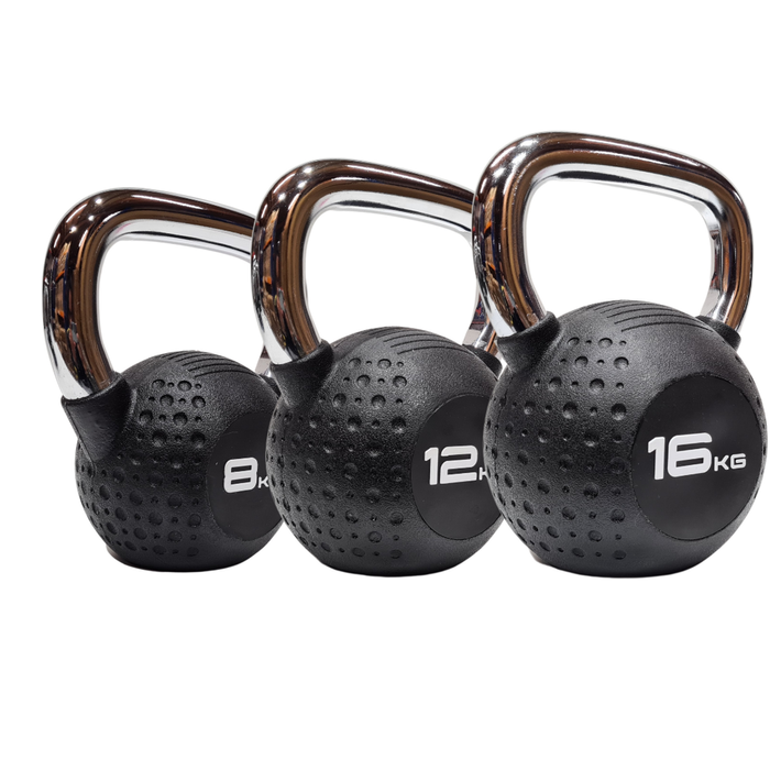 Morgan Urethane Coated Kettlebell 3pcs Pack (8kg +12kg +16kg)