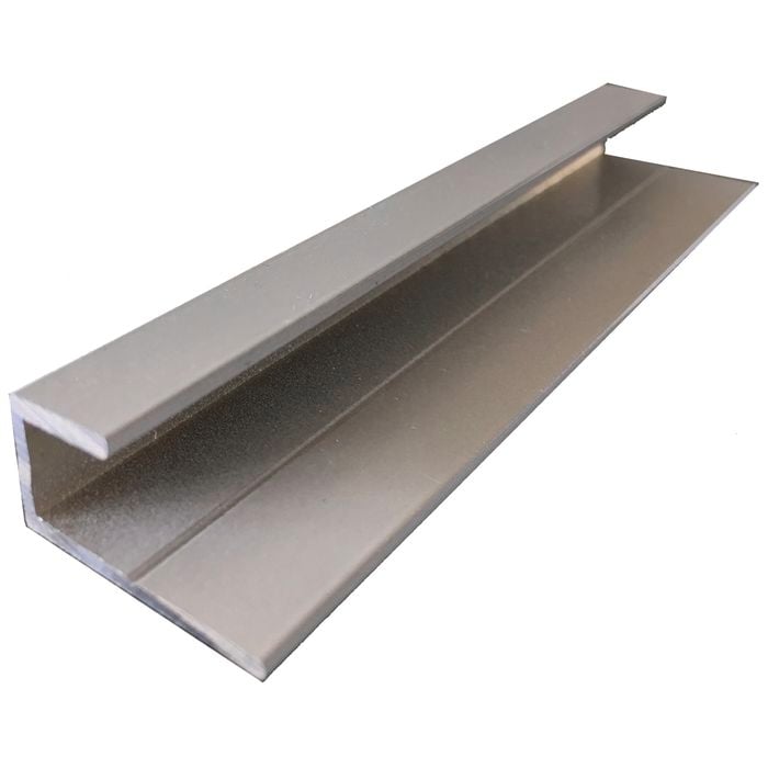 Hydrapanel 2400 x 8mm Aluminium Endcap - 2400mm