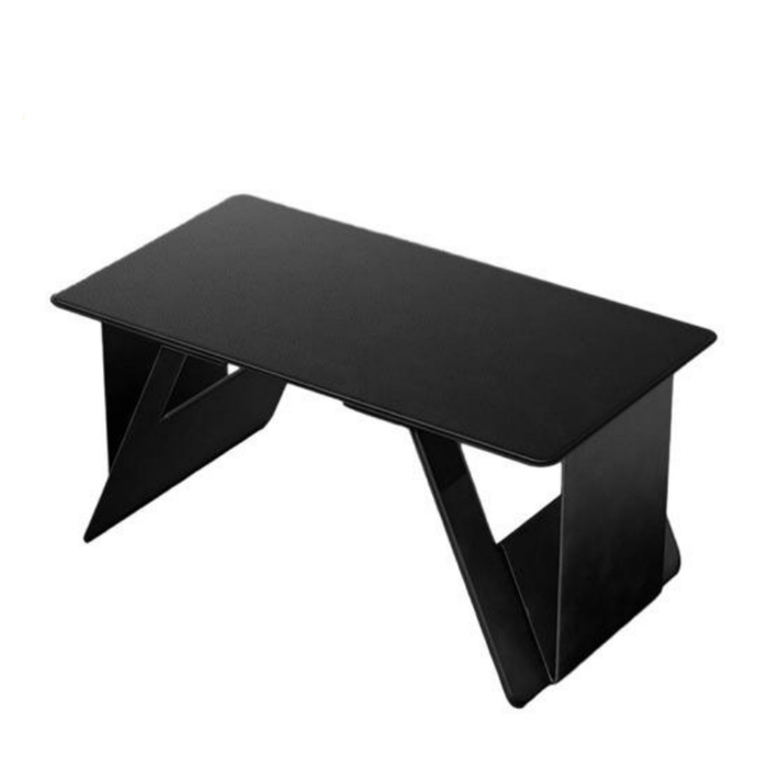 NNEOBA Portable Laptop Desk Stand: Foldable & Adjustable, Ideal for Bed, Couch, Office - Black