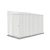 Absco Sheds 1.52 x 3.0 x 2.06m Surfmist Narrow Single Door Garden Shed