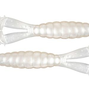 4 Pack of 3.75 Inch Zman Goat Soft Plastic Fishing Lures - Pearl