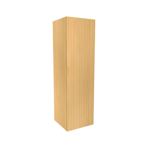 Lugna 2048 x 600 x 580mm Sand 3 Shelf 3 Drawers Right Hinged Door Storage Cabinet