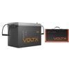 Voltx 12v 200ah Lifepo4 Lithium Battery + 100w Solar Panel, Off-grid Power Setup, Solar Charging Starter Kit