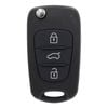 TKW 3 Button Flip Key Housing to suit Hyundai Elantra - HYN14R Blade