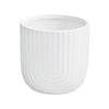 EDEN 12cm Off White Rainbow Planter - 120mm