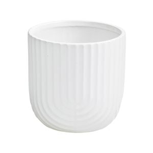 EDEN 12cm Off White Rainbow Planter - 120mm