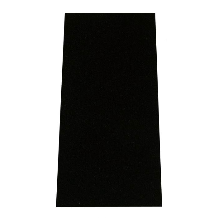 Ideal DIY 2m Black Velour Car Carpet - Linear Metre - Black