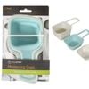 4pc Top Chef Measuring Cups ABS Plastic Lightweight Set 1/4 1/3 1/2 1 Cup
