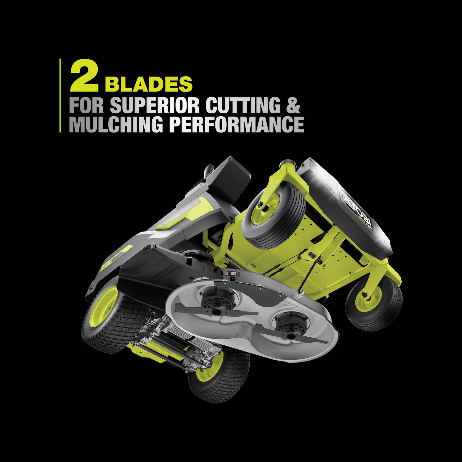 Ryobi 80V HP 30 Lithium Zero Turn Ride on Mower R80XZTR30 Bunnings Australia