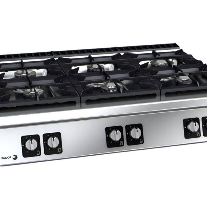 Fagor Kore 900 Series Gas 6 Burner  - Commercial Gas Cooktops (C-G960H)