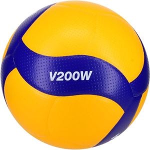 MIKASA V200W Composite Volleyball | Multicolor | Official Size 5 | Indoor & Outdoor Use
