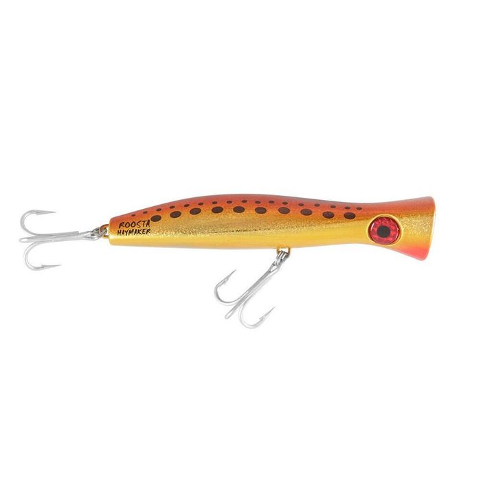 Halco Haymaker Roosta Popper 195mm Fishing Lure H70  King Brown