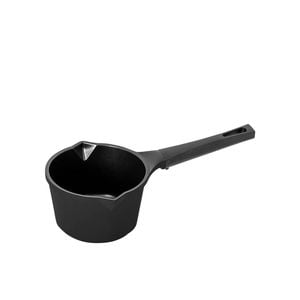 Avanti Mini Non Stick Milk Pan 14cm - 900mL  Black
