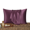 Anypillow Pillowcase 50x90cm Purple Natural Mulberry Silk