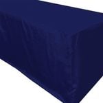Just Party Linen Navy Fitted Rectangular Tablecloth (1.8m)
