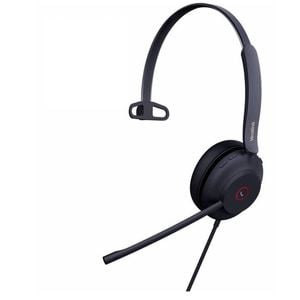 Yealink Uh37 Microsoft Teams Certified Usb Wired Headset, Mono, Usb-a 2.0, 35mm Speaker, Busylight, Leather Ear Cushion, Hd Audi