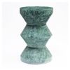 Equinox Solid Marble Accent Table
