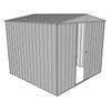 Build-a-Shed 2.3 x 2.3 x 2.3m Front Gable Single Sliding Door Shed - Zinc