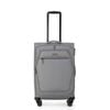 Tosca Luna Lite Soft Case Travelling Luggage Suitcase Medium 65x42x28cm GRY/ORG