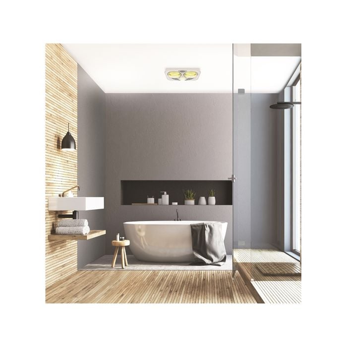 IXL Tastic Mirage 3 In 1 Bathroom Heater Exhaust Fan And Motion Sensor ...