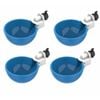 Automatic Chicken Chook Water Drinker Cup - Heavy Duty Auto Refill Bowl 4pk