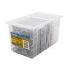 Zenith 10 - 8 x 75mm Galvanised Countersunk Rib Head Timber Screws - 500 Pack