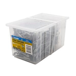 Zenith 10 - 8 x 75mm Galvanised Countersunk Rib Head Timber Screws - 500 Pack