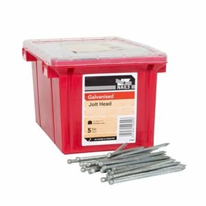 NZ Nails 60 x 3.15mm Galvanised Linea Jolt Head Nail - 5kg Box