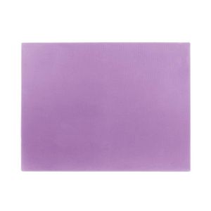 Hygiplas Chopping Board Low Density Purple 600x450x10mm Commercial Kitchen Food Prep