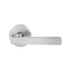 Gainsborough Brushed Satin Chrome Avant Rivera Privacy Set - Brushed Satin Chrome