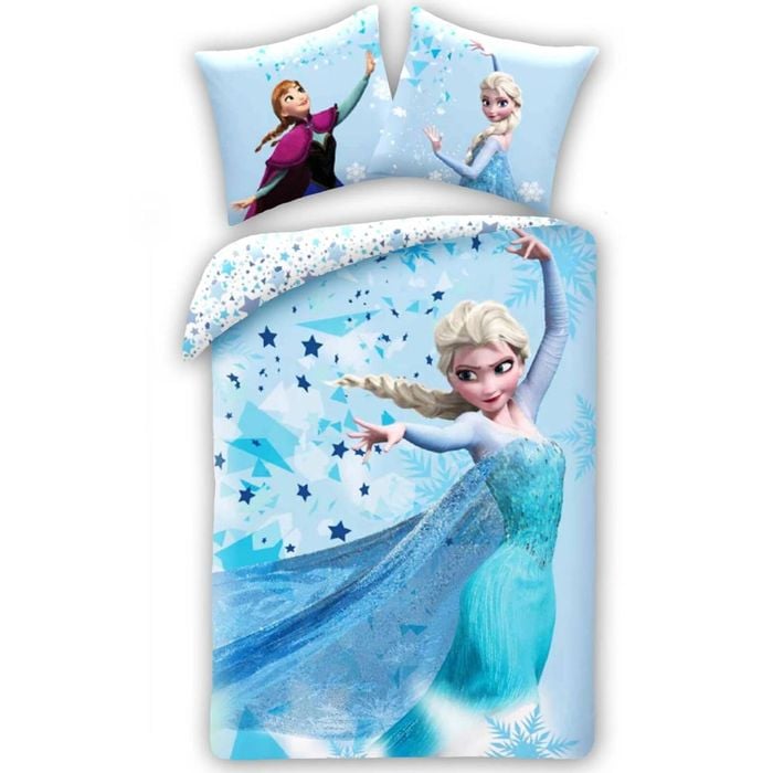 Disney Frozen Elsa Cotton Quilt Cover Set - Single Bed Size