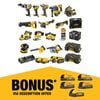 DeWALT 18V/54V XR 5.0Ah And 9.0Ah 16 Piece Mixed Voltage Combo Kit DCZ1603P2X2-XE