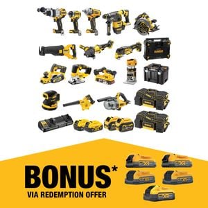 DeWALT 18V/54V XR 5.0Ah And 9.0Ah 16 Piece Mixed Voltage Combo Kit DCZ1603P2X2-XE