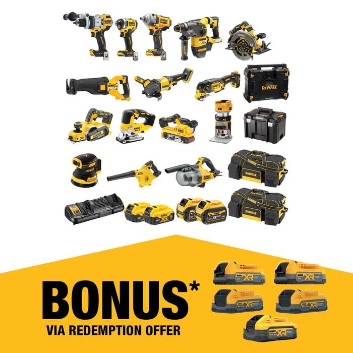 DeWALT 18V/54V XR 5.0Ah And 9.0Ah 16 Piece Mixed Voltage Combo Kit DCZ1603P2X2-XE