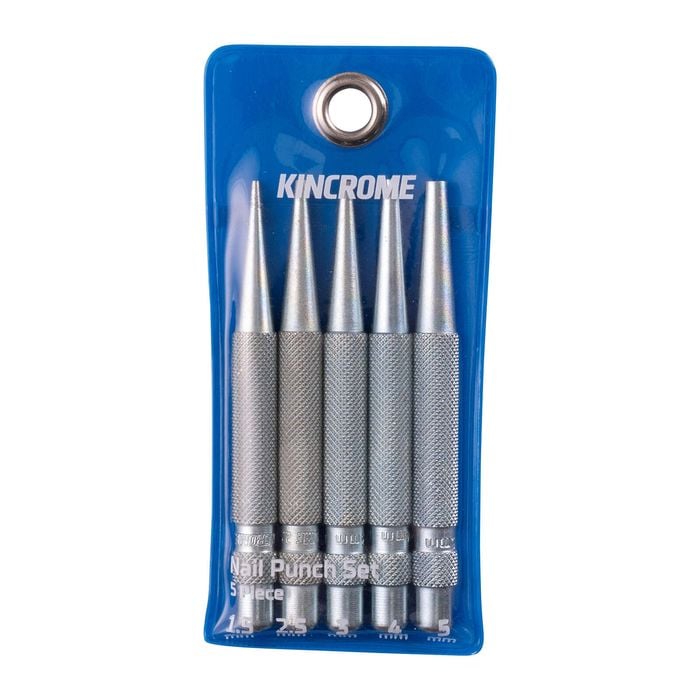 Kincrome Nail Punch Set 5 Piece
