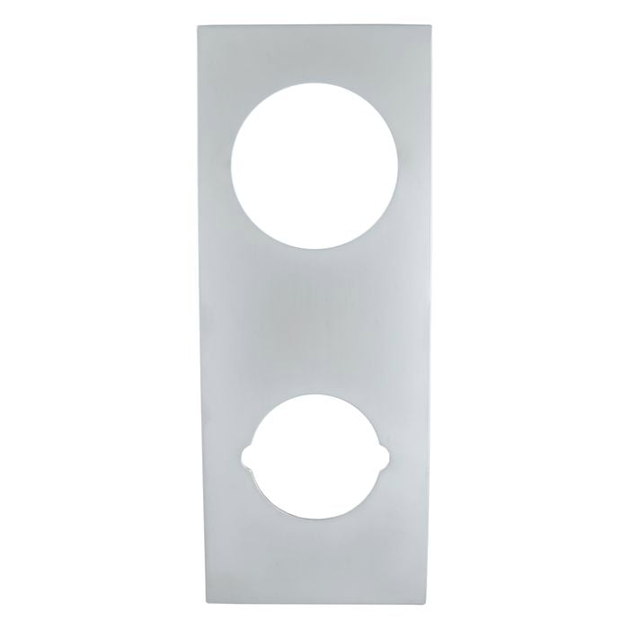 Gainsborough Satin Chrome Slim Style Trim Plate