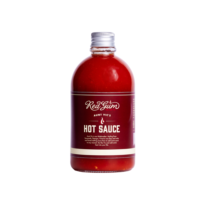 Red Gum BBQ 320mL Aunt Vic's Hot Sauce