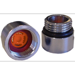 Hydrosave WELS 3 Star 9L/min Chrome Plated Inline M&F Flow Controller