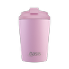 Oasis Ceramic Lined Stainless Steel Double Wall Coffee Cup 360ml - Blush