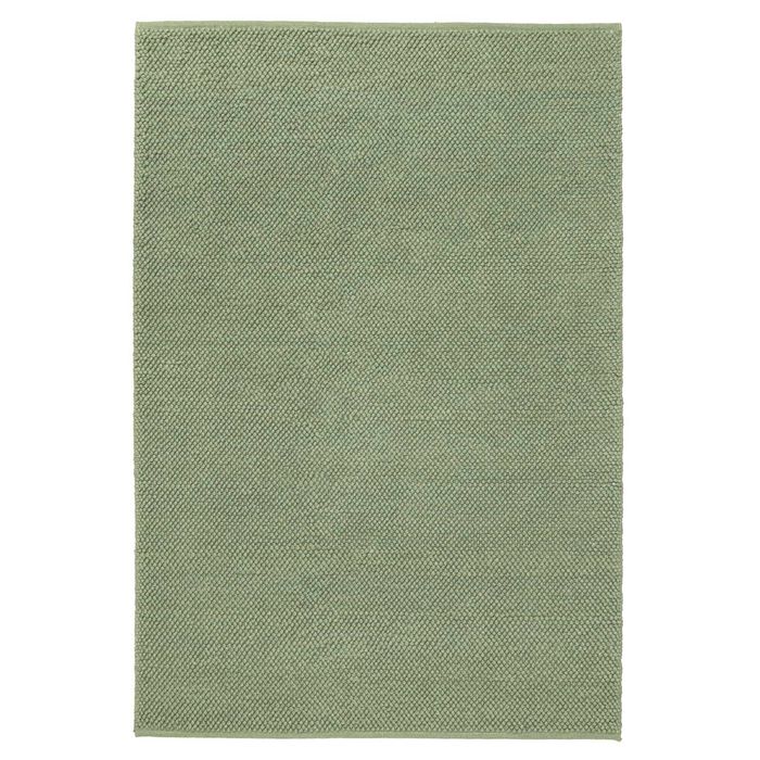 Loopsie-230cm X 160cm-ventura Green Pebble Loop Wool Rug