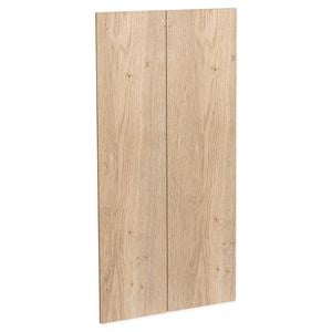 Kaboodle 900mm Hazelnut V Modern Pantry Door - 2 Pack