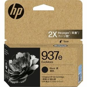 Hp Evomore 937e Original Standard Yield Inkjet Ink Cartridge - Single Pack - Black - 1 / Pack - 2,500 Pages