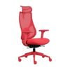 Mondo Scout Chair Ergonomic Office Work W/ Mesh Back & Lumbar Support Red