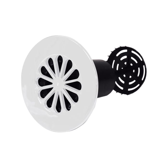 Stein 90mm White Easy Clean Replacement Waste Cap
