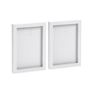 Nicola Spring Photo Frames - A5 (6" x 8") - Pack of 2