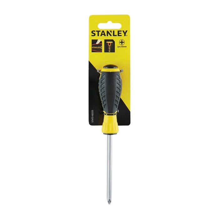Stanley 2 x 100mm Phillips Head Essentials Screwdriver Bunnings Australia